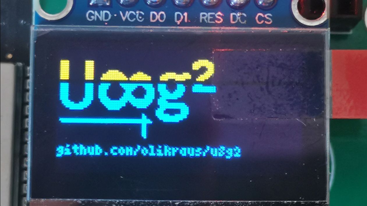 Esp32 ssd1306 oled12864 i2c spi 