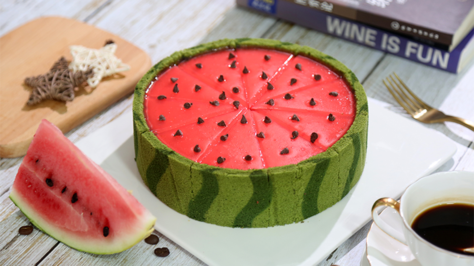 不含鸡蛋,不含奶油的生日蛋糕,十种花样西瓜蛋糕,给生日宴会带来惊喜