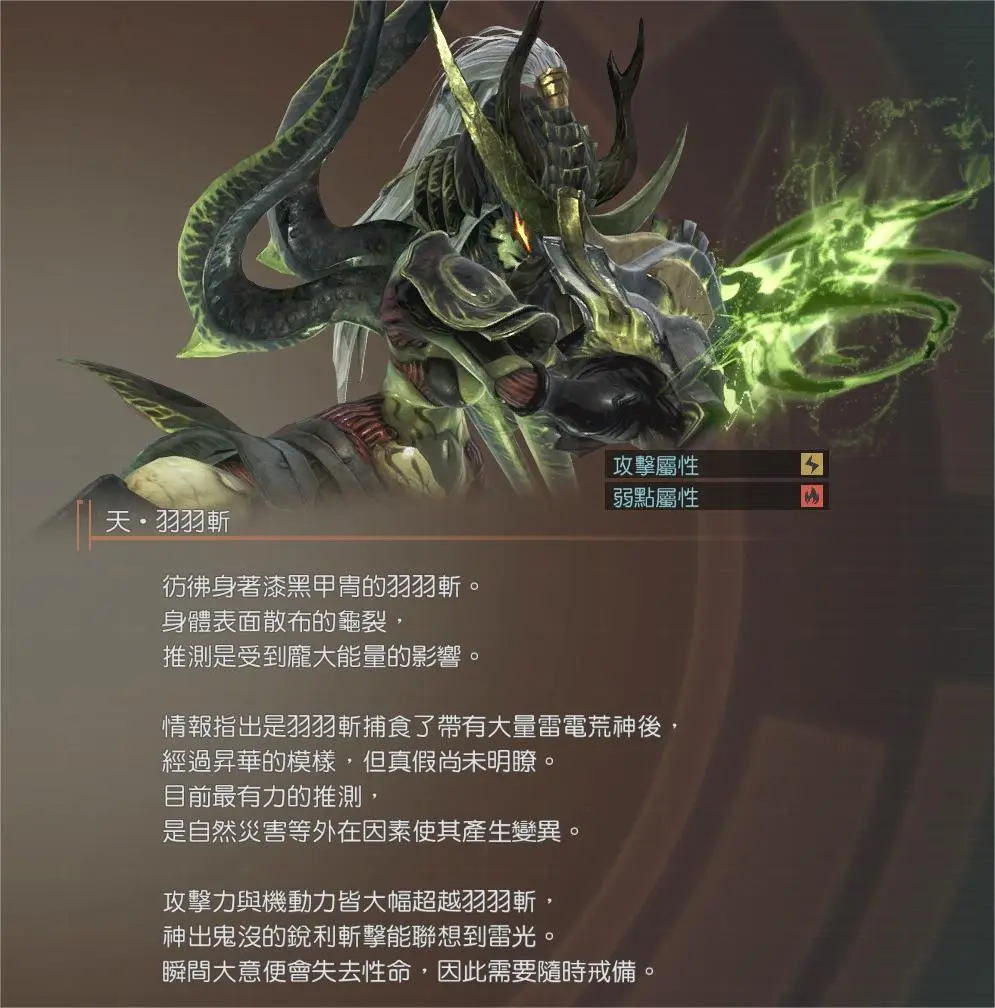 《噬神者3》荒神图鉴(二)中型荒神
