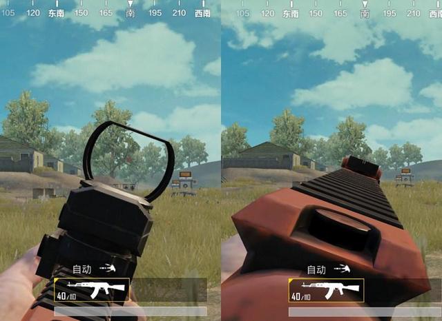 刺激战场:机瞄ak的三大优势 看完我再也不装红点了!
