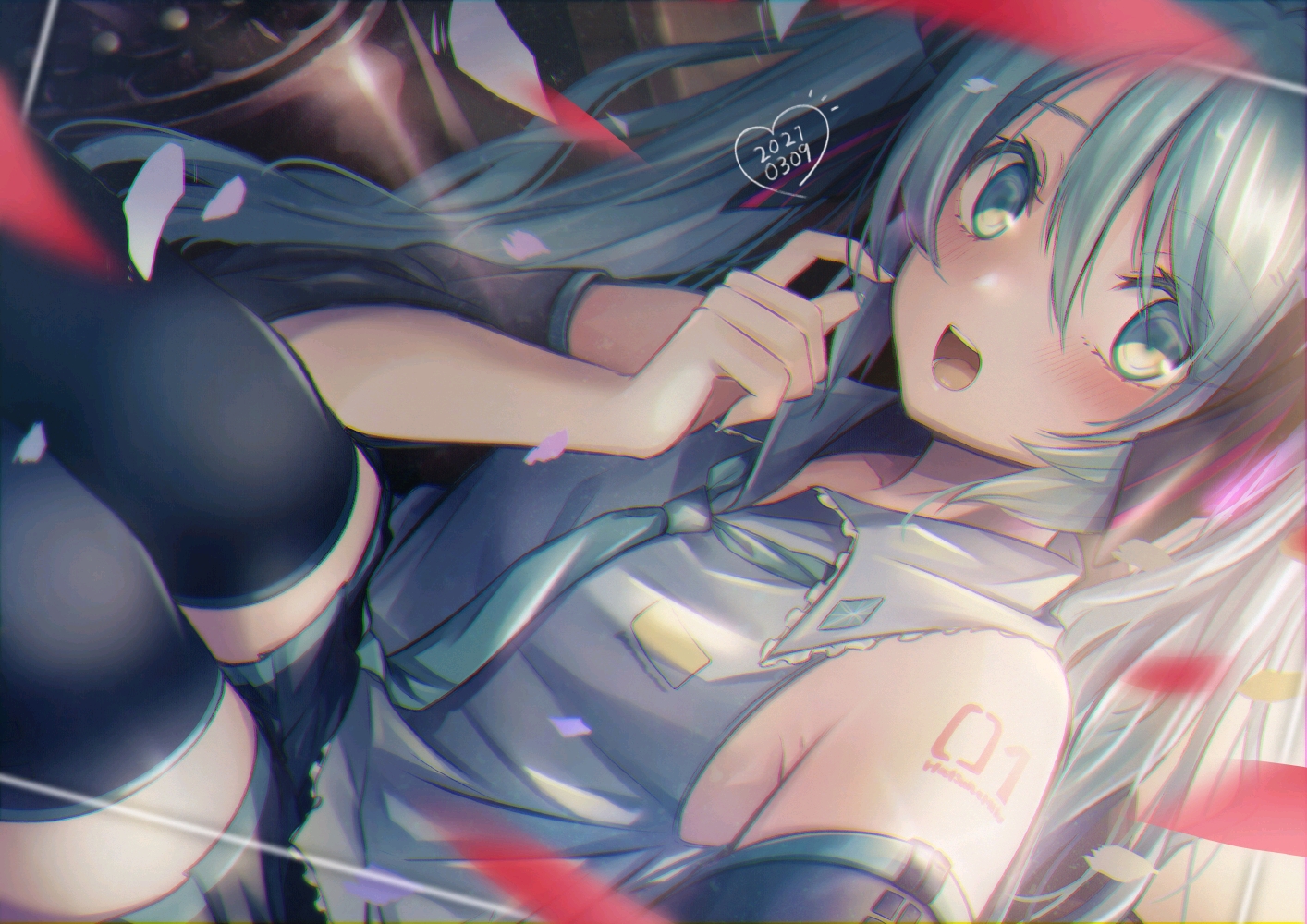 『初音ミク』Miku酱的骑士们看过来!——致最美好的Mikufans.⑨①