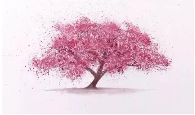 樱花树怎么画 B站