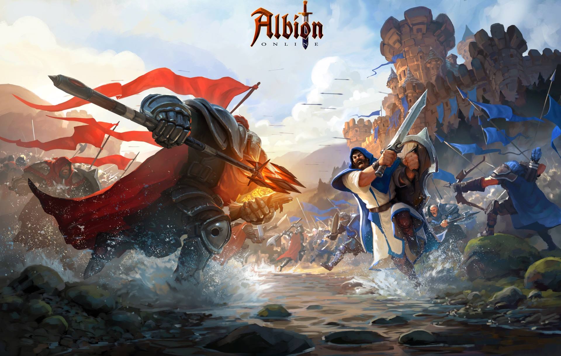 Albion Online - 穿上全新的圣骑士皮肤套组踏上正义之路，该套组已于阿尔比恩商店上架，点此查看预览：htt