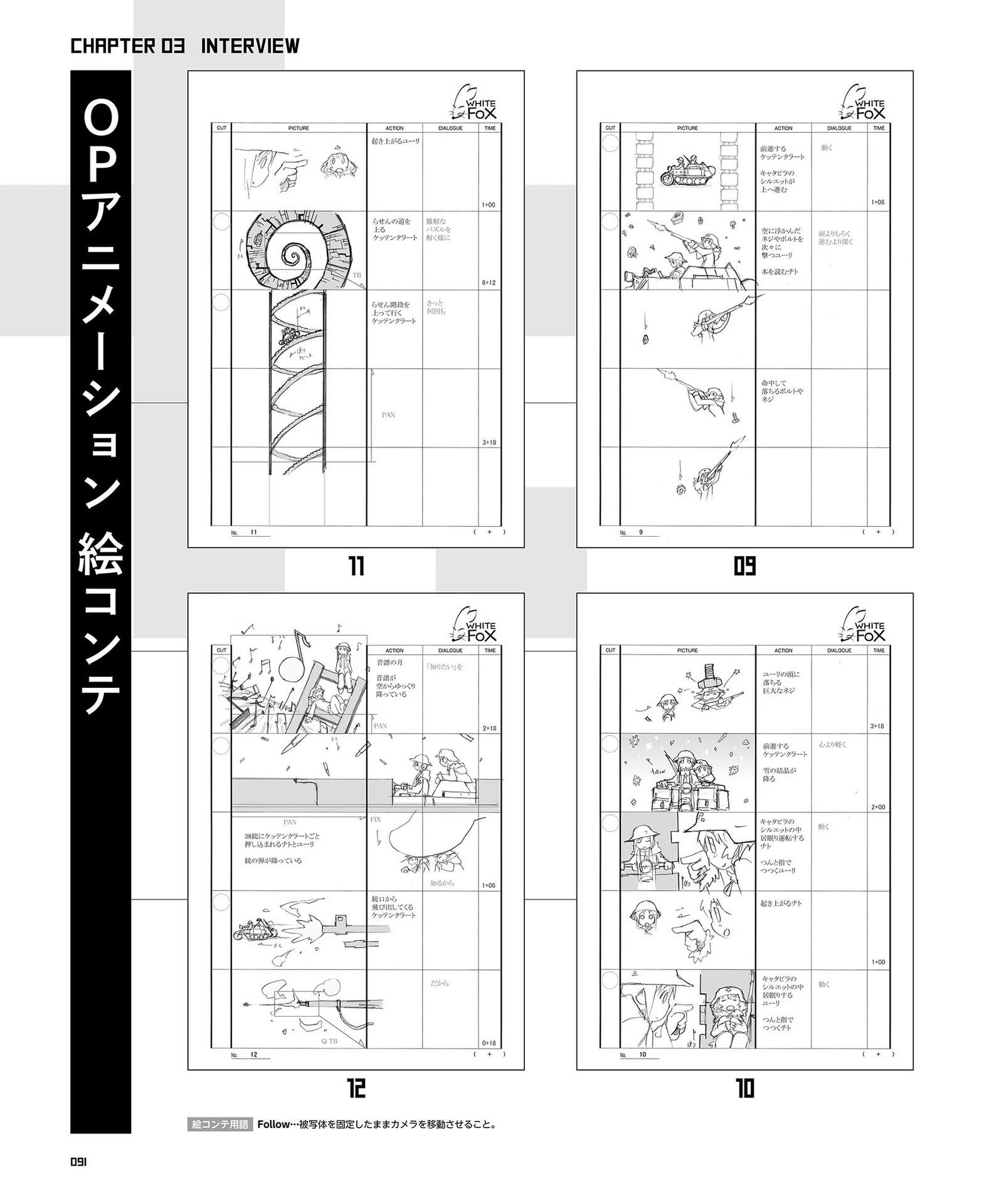 少女终末旅行 资料集 83~114（访谈部分 生肉）