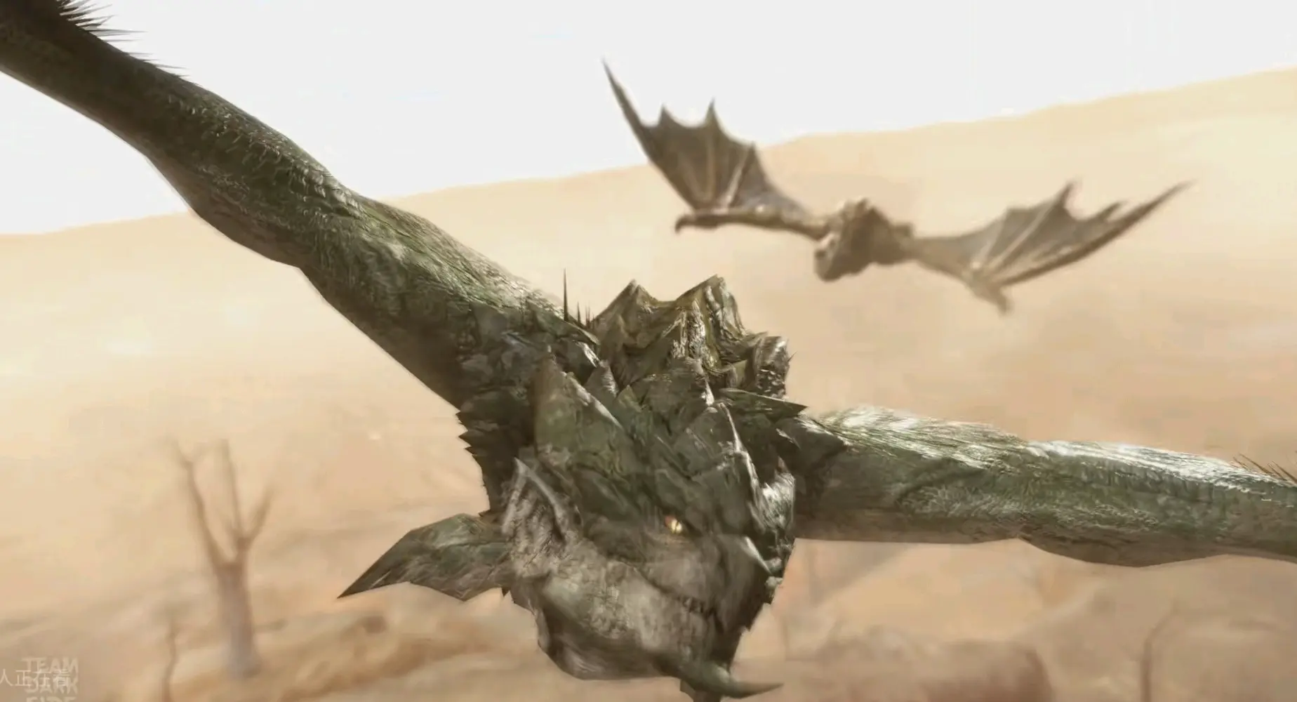 怪物猎人曙光设定集怪物生态翻译11——千刃龙 - 哔哩哔哩