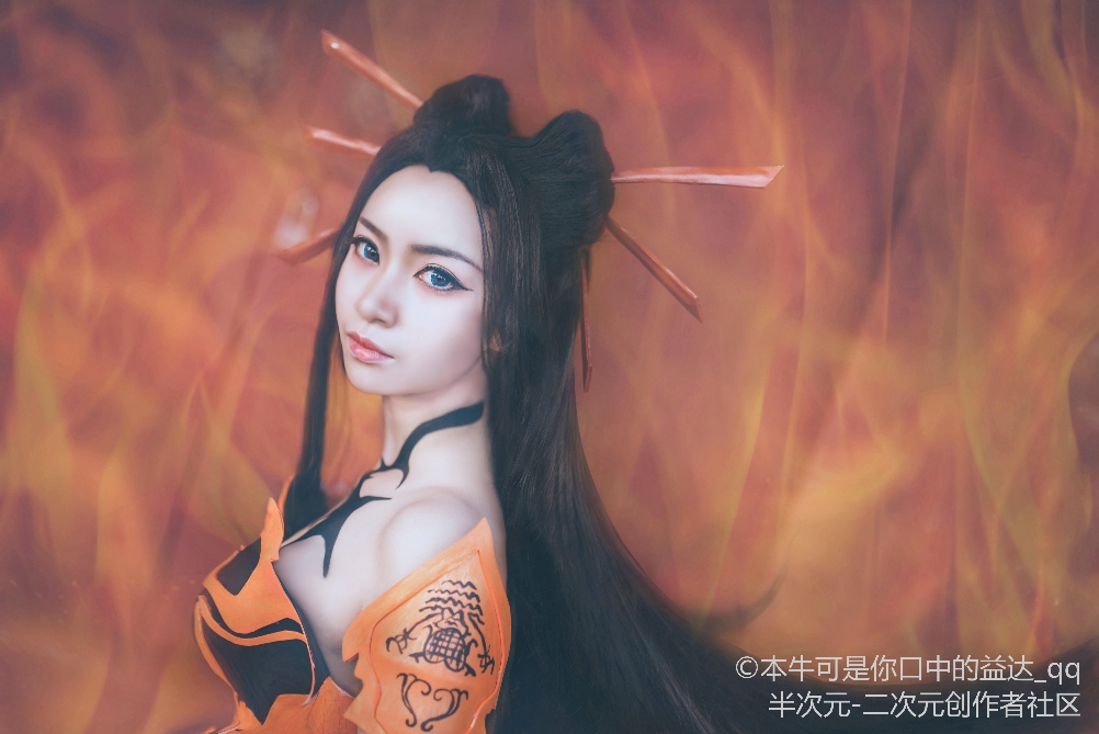说不好看的话会被烧掉哦天行九歌焰灵姬cosplay