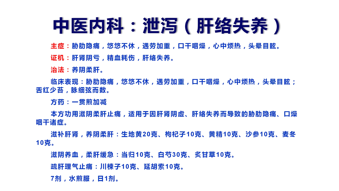 胁痛:肝络失养证 - 哔哩哔哩