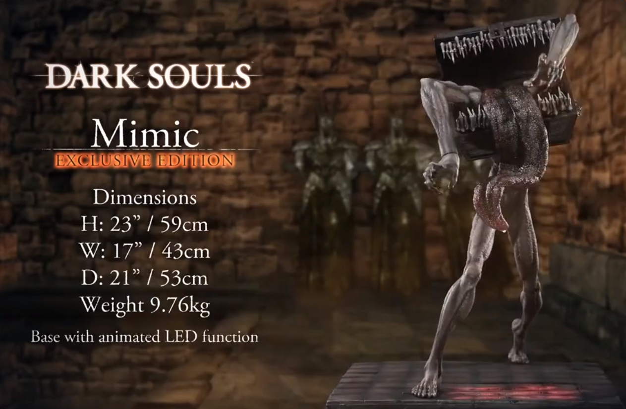 《黑暗之魂》"宝箱怪"预购开启 大长腿手办不来喜加一?