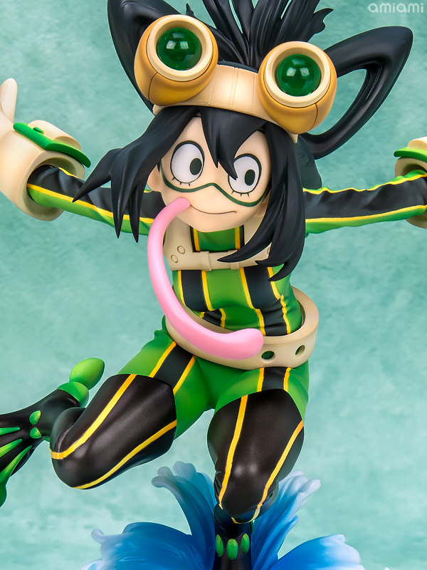 takara tomy《我的英雄学院》1/8 蛙吹梅雨 战斗服ver.