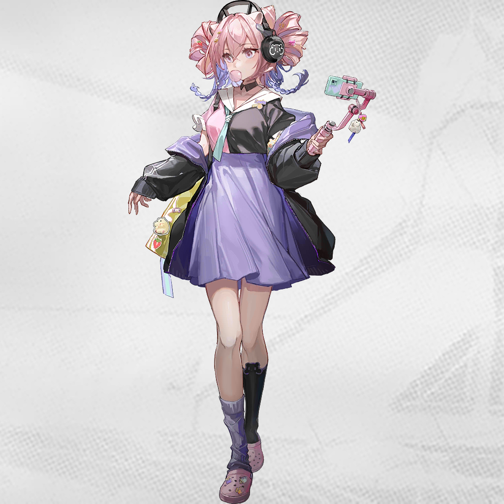 【明日方舟】干员差分立绘及其差分表情--U-Official（尤里卡） - 哔哩哔哩