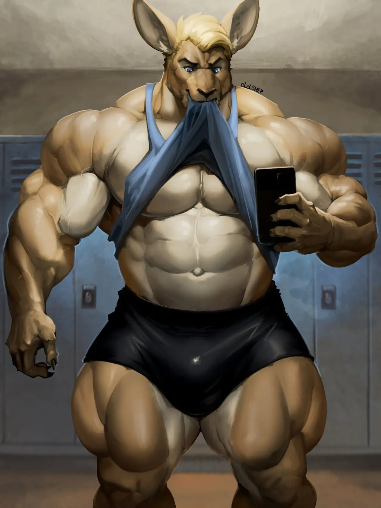 muscle肌肉兽人分享30