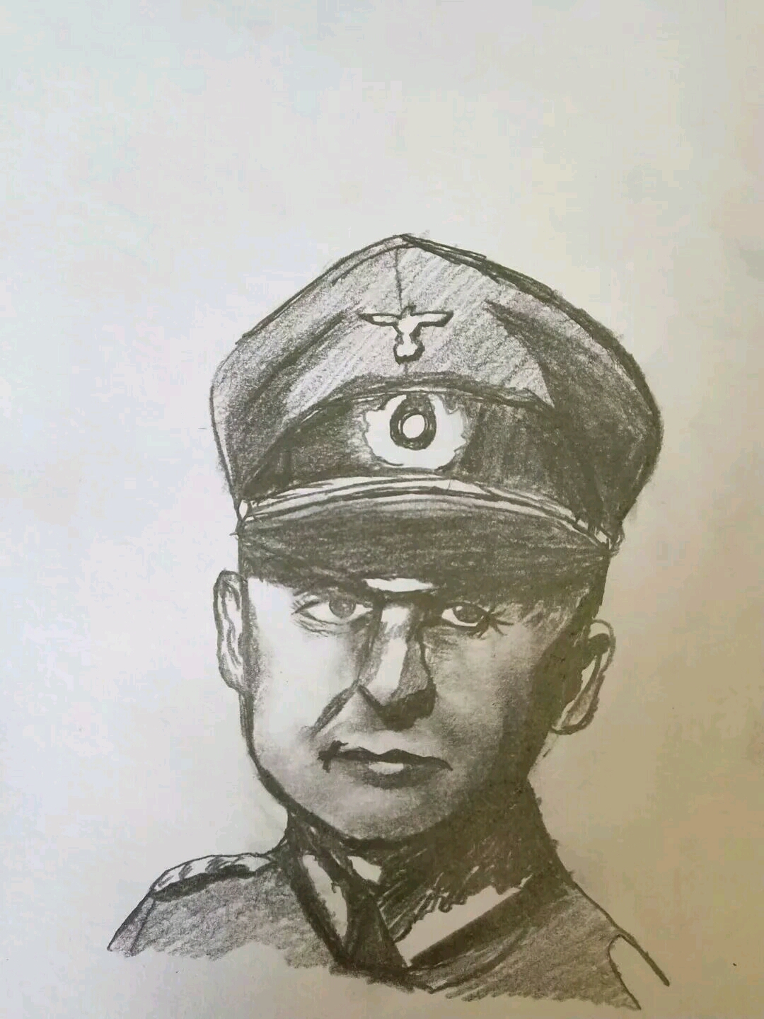 二战德军怎么画 手绘图片