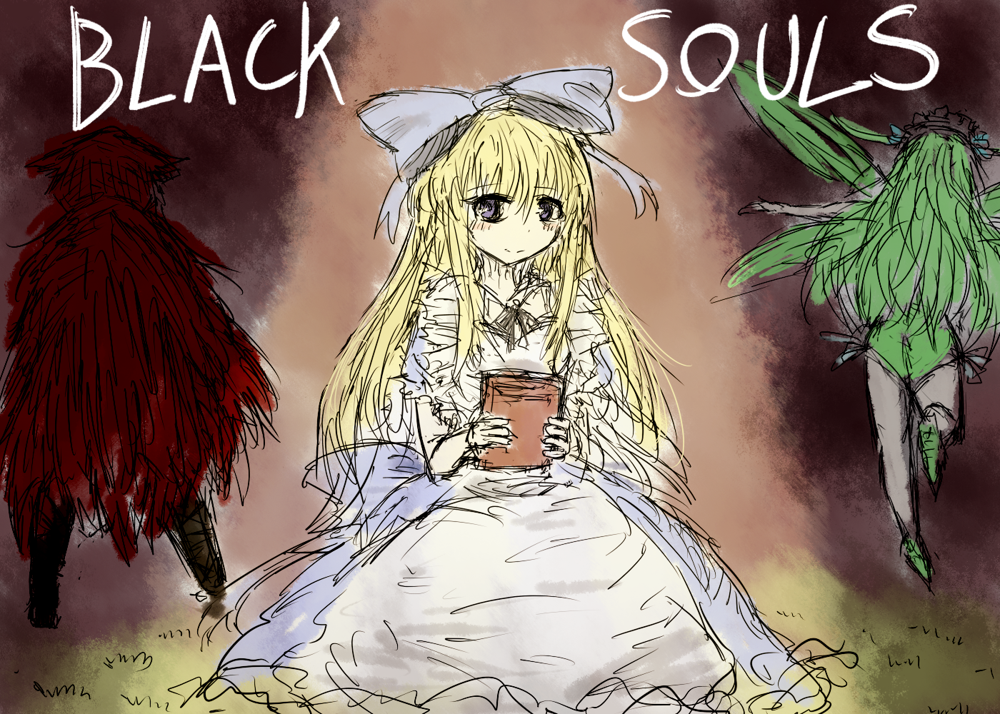 Blacksouls2全记忆收集+全小红帽对话＋全童话收集＋部分誓约收集+支线任务流程笔记- 哔哩哔哩