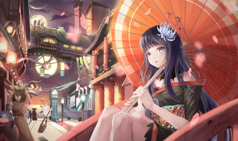 神社壁纸分享 哔哩哔哩