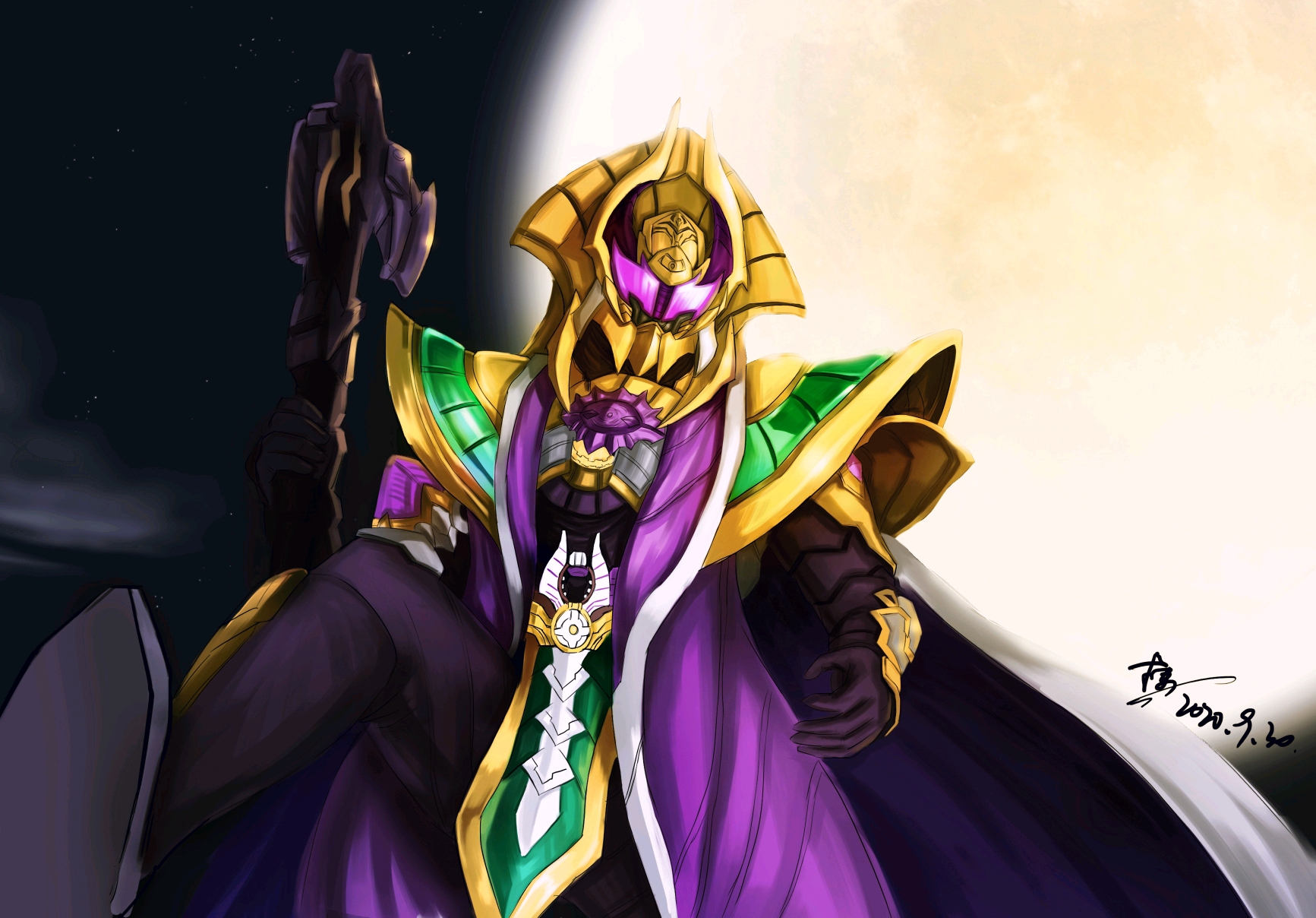 铠甲勇士同人插画第2期