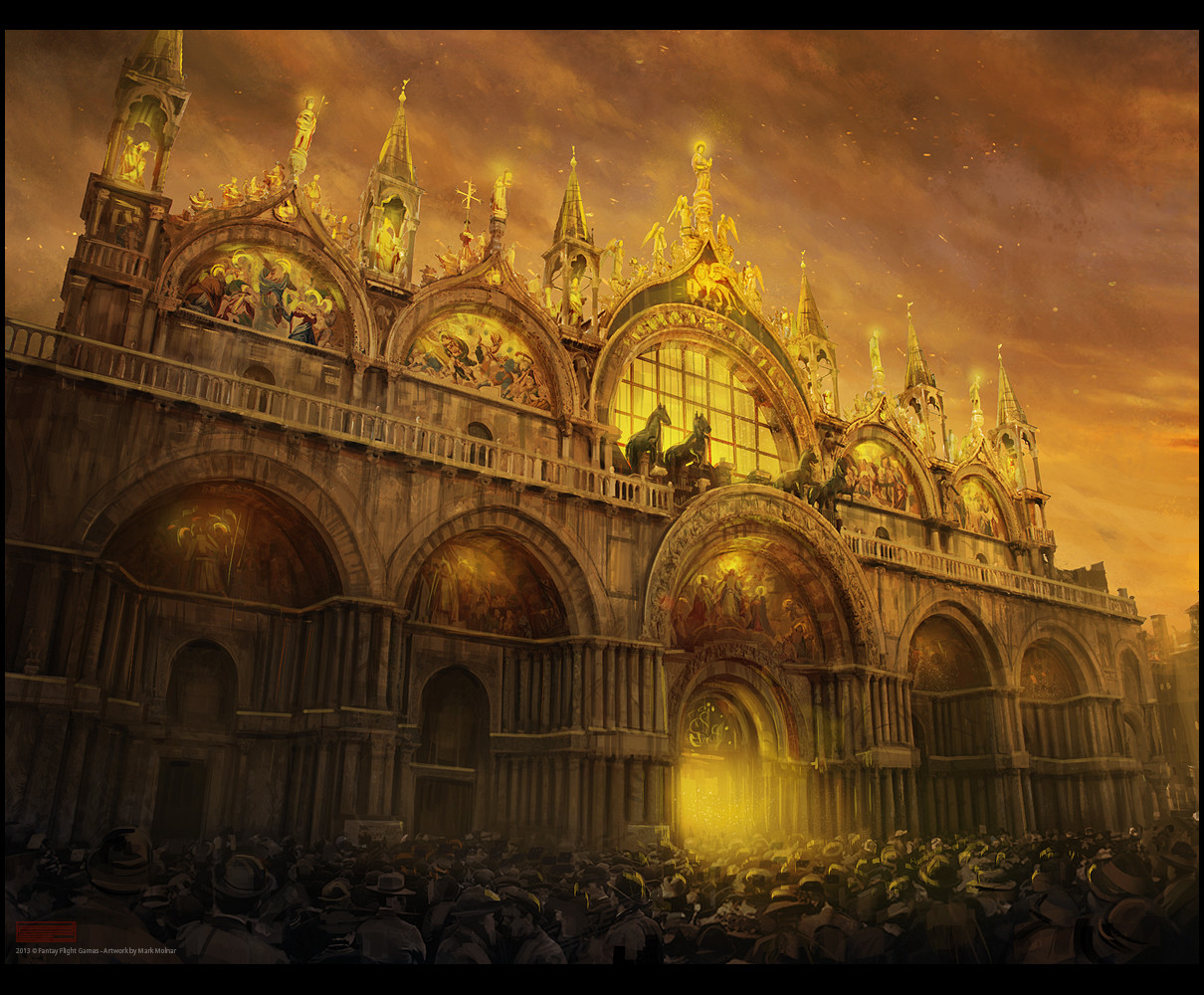 克苏鲁式恐怖插画图集