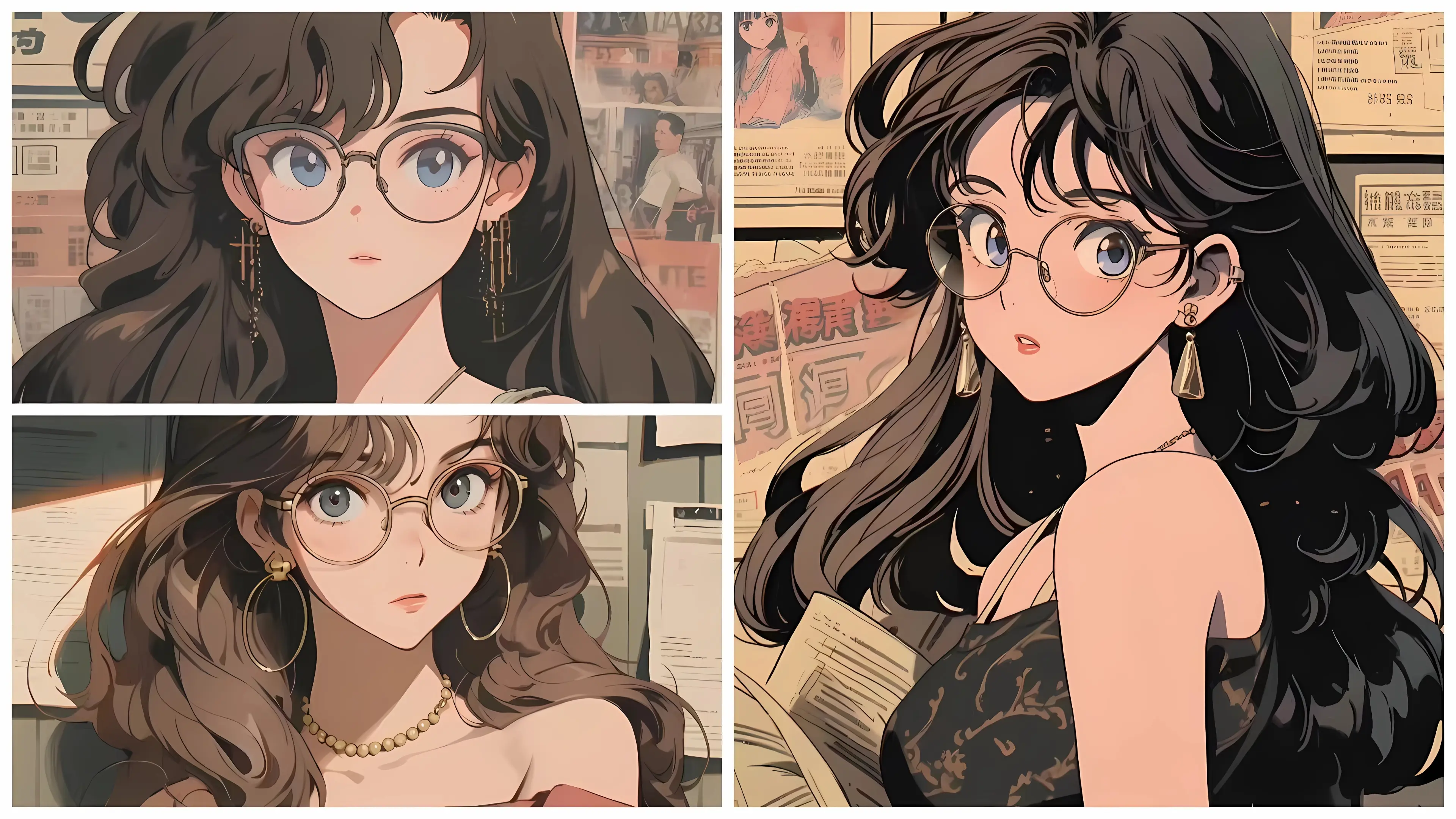 <壁纸图片>复古港风