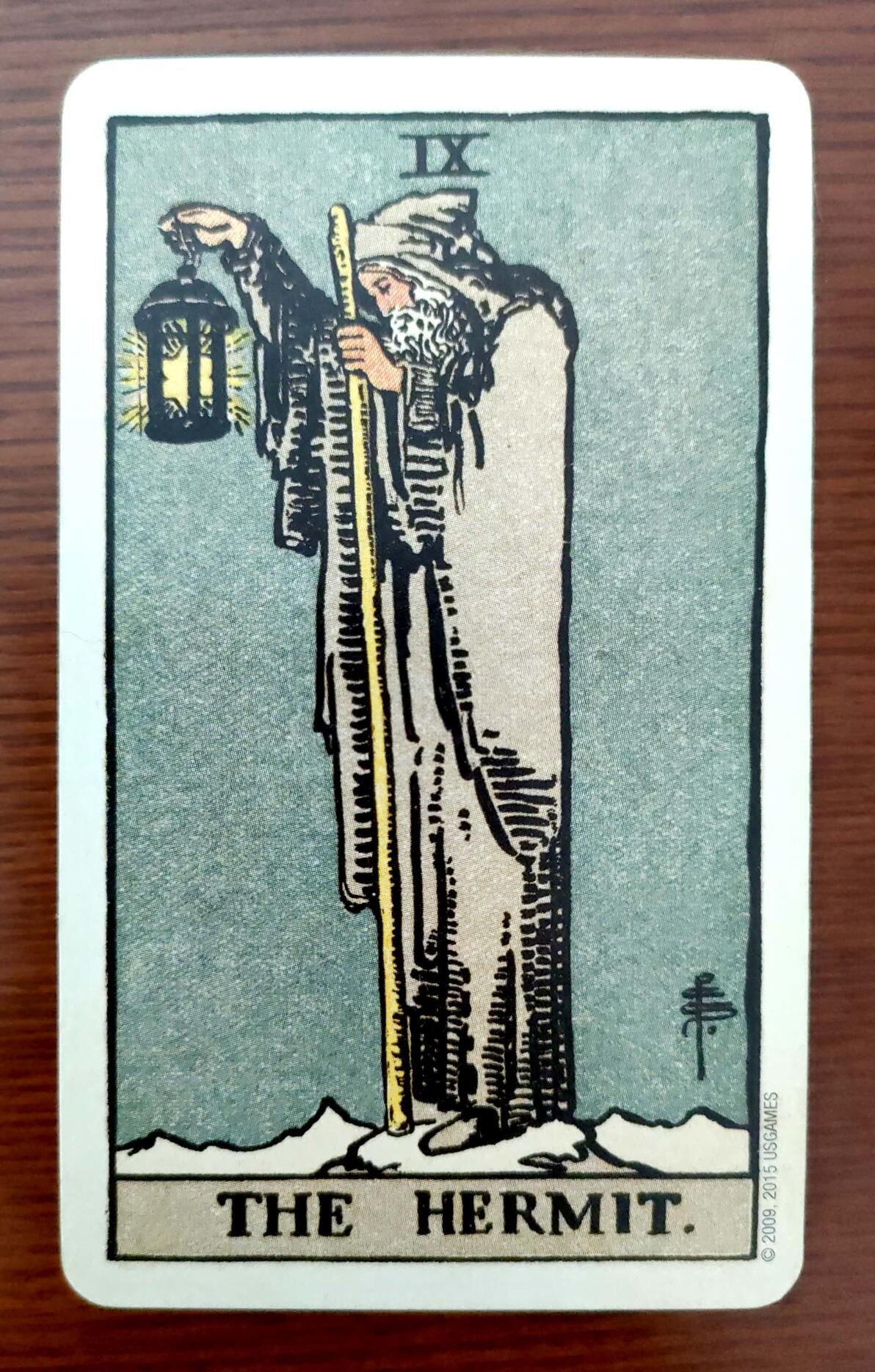 9 隐士 THE HERMIT | 《78度的智慧》塔罗知识整理 - 哔哩哔哩