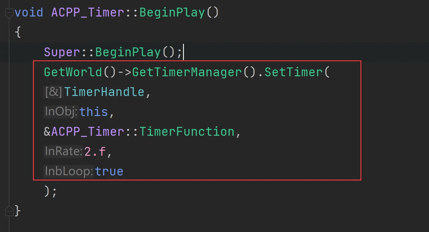 二十、蓝图与C++：Timer计时器 哔哩哔哩