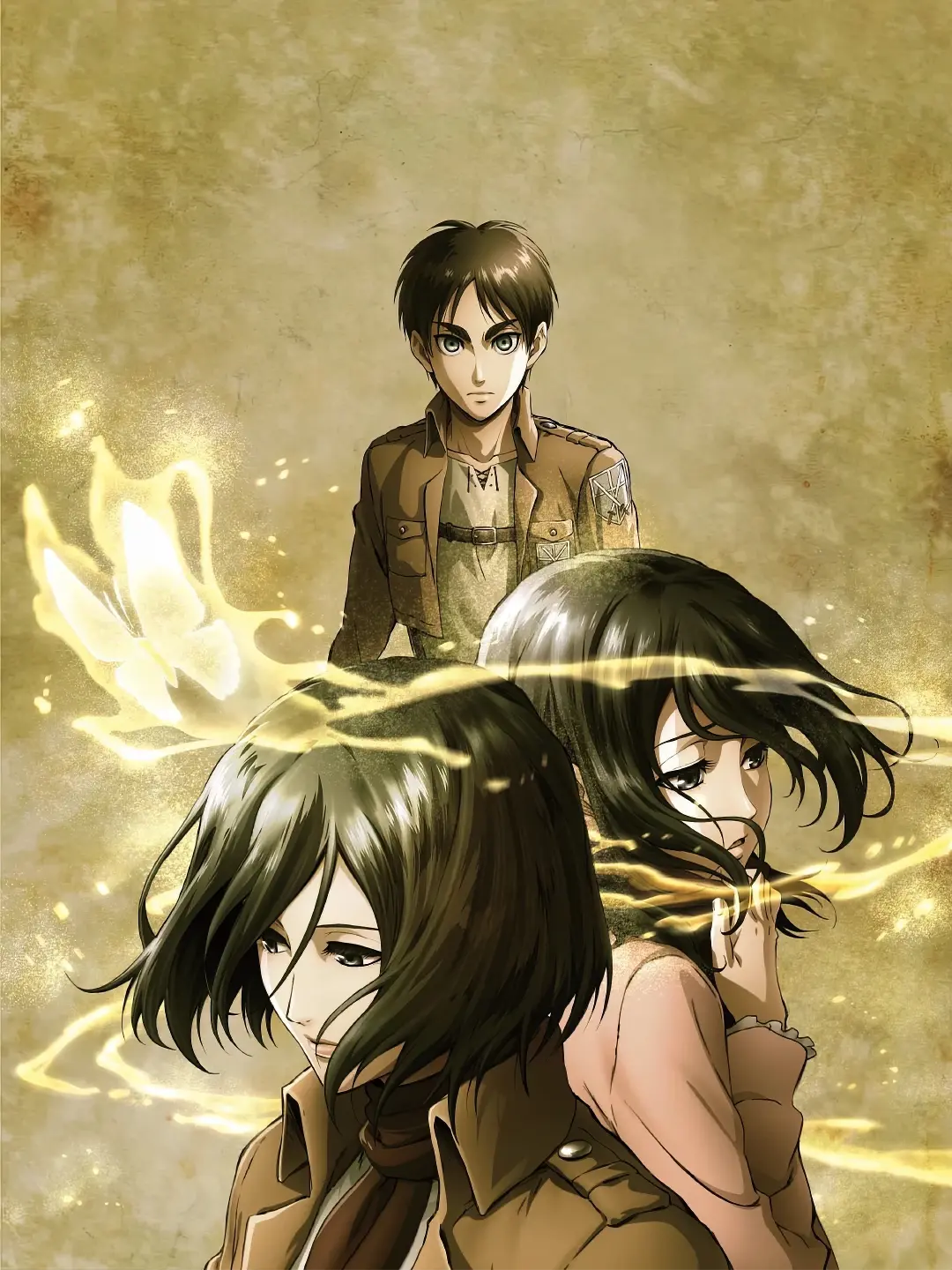 《进击的巨人全系列》官方宣传海报,视觉图