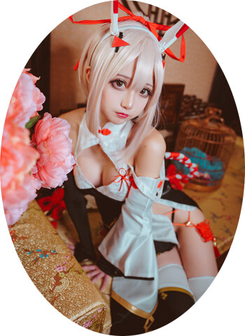 沖田凜花Rinka Cosplay Ayanami Cheongasm