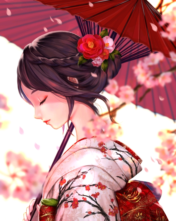 雍容闲雅·美丽的和风少女—pixiv特辑(一)