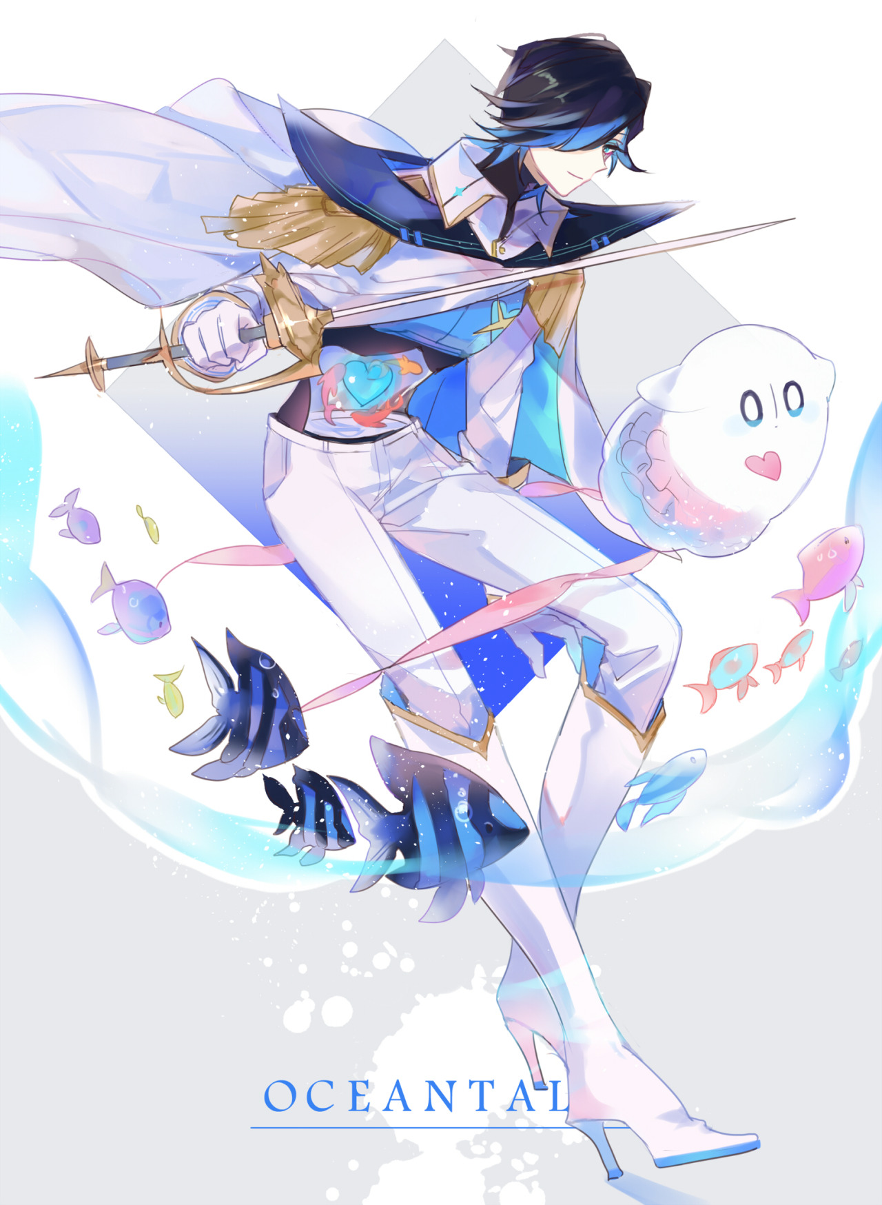 【传说之下2设】精美人物图包 (oceantale篇) - 哔哩哔哩