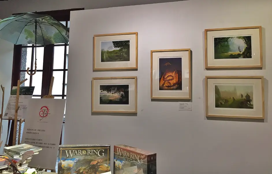 去而复返 漫游在中洲的旅人 John Howe约翰 豪艺术展 哔哩哔哩