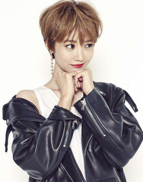 短发很酷很美的高俊熙欧尼