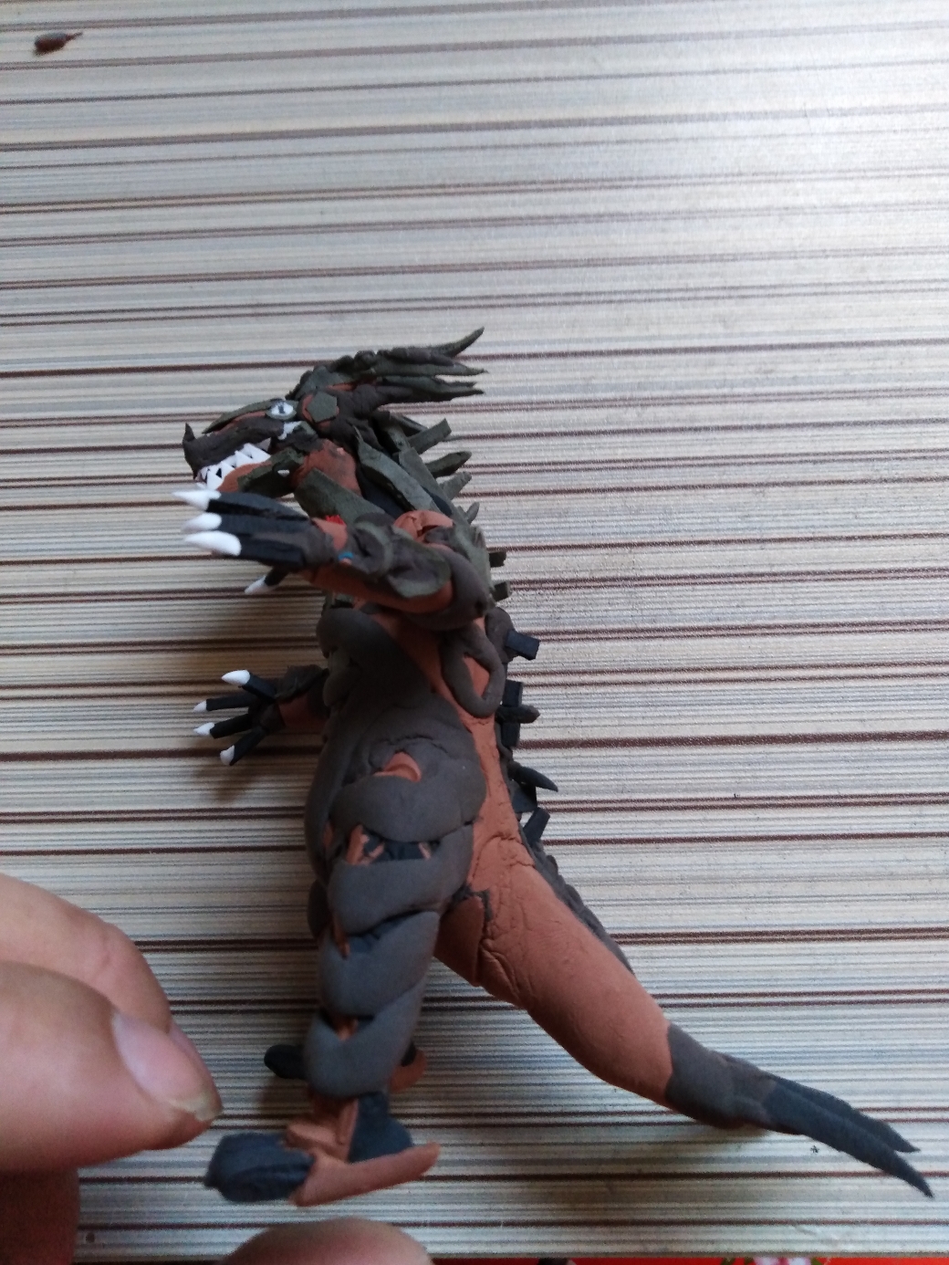 超轻黏土作品怪兽系列1