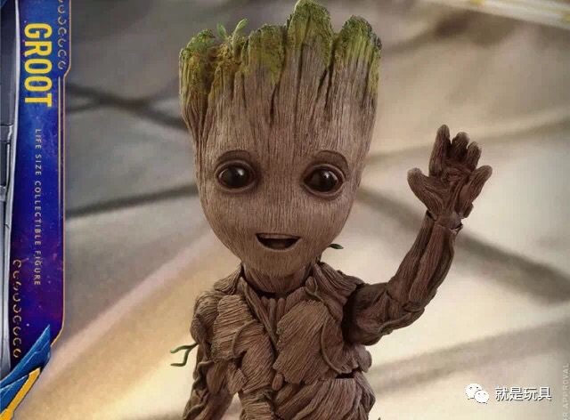 【就是玩具】ht推出《复联3》青年版格鲁特,这下树人可以三世同堂了!