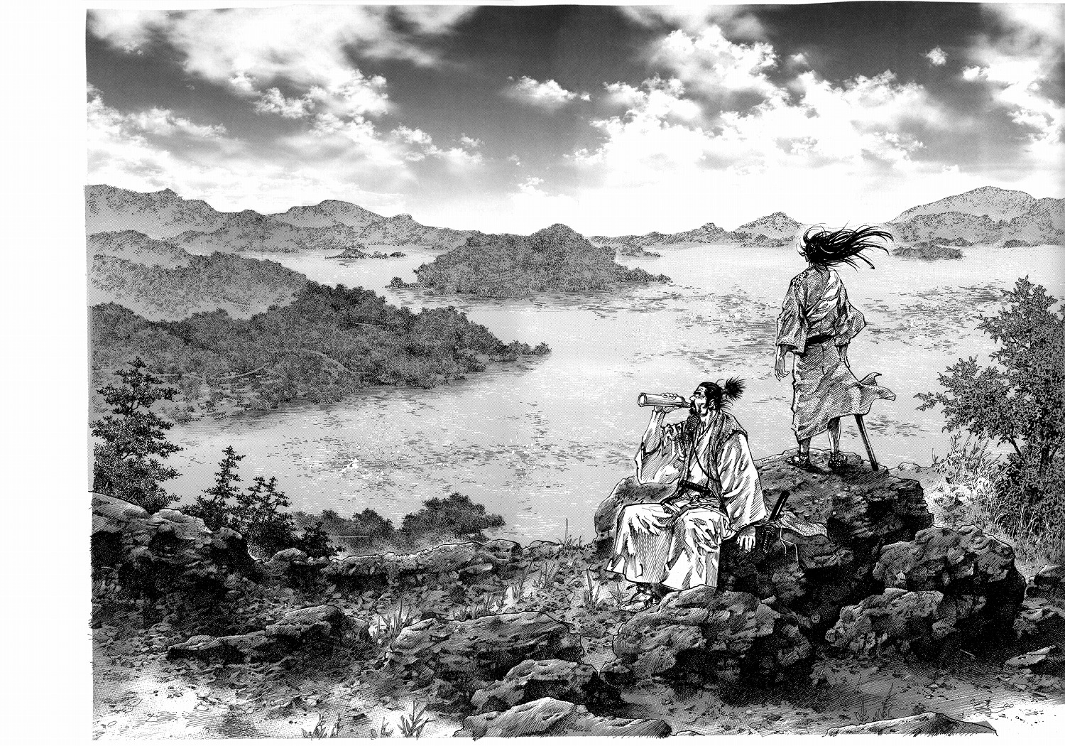 浪客行画集·井上雄彦·墨 I - 哔哩哔哩
