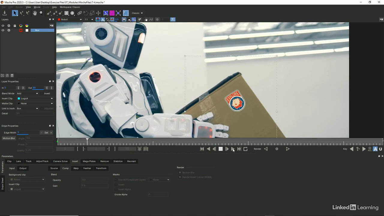 【Mocha教程】Mocha跟踪抠像教程 Lynda Learning Mocha 哔哩哔哩