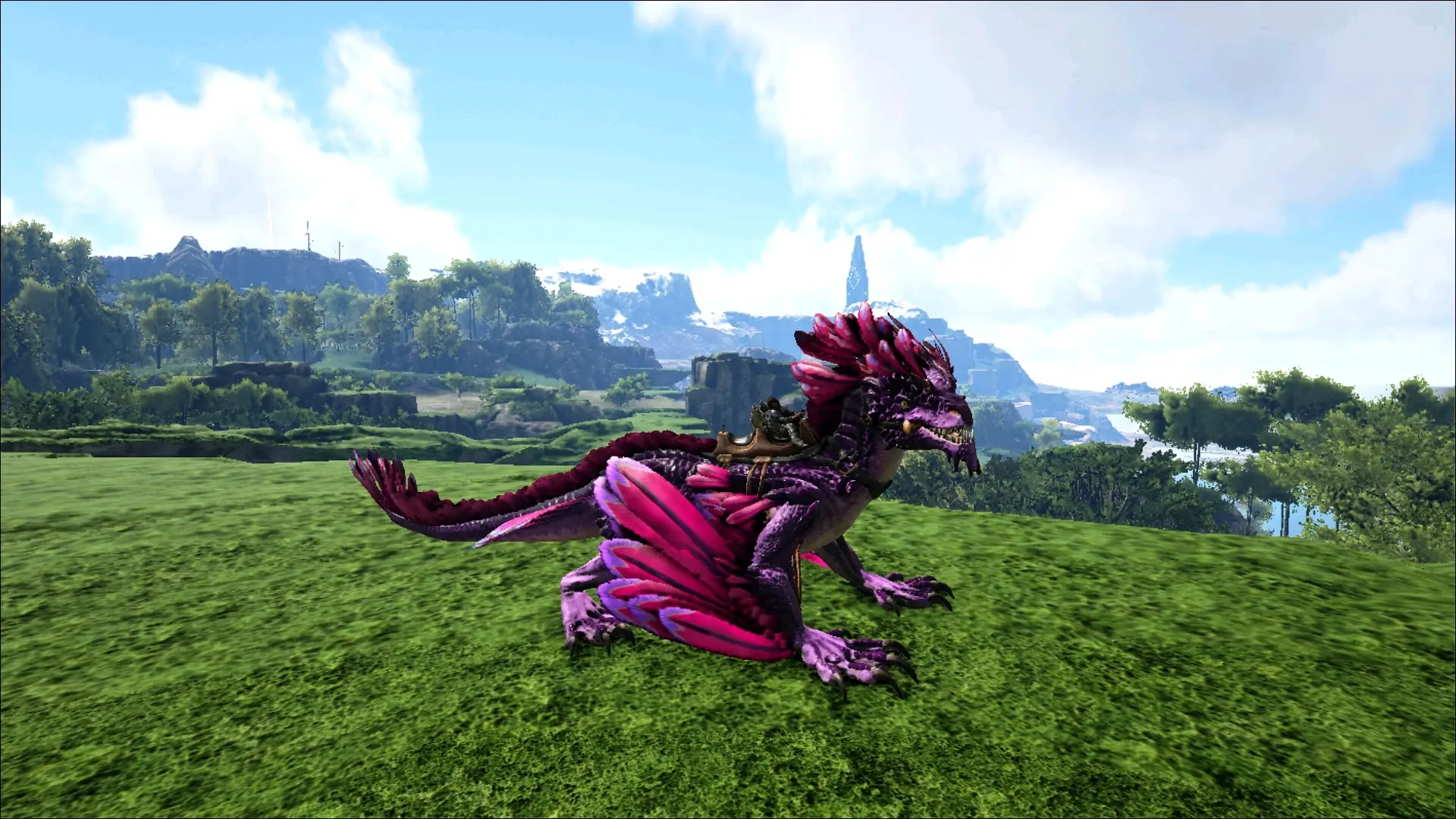 (方舟生存进化)漂亮的岩龙配色