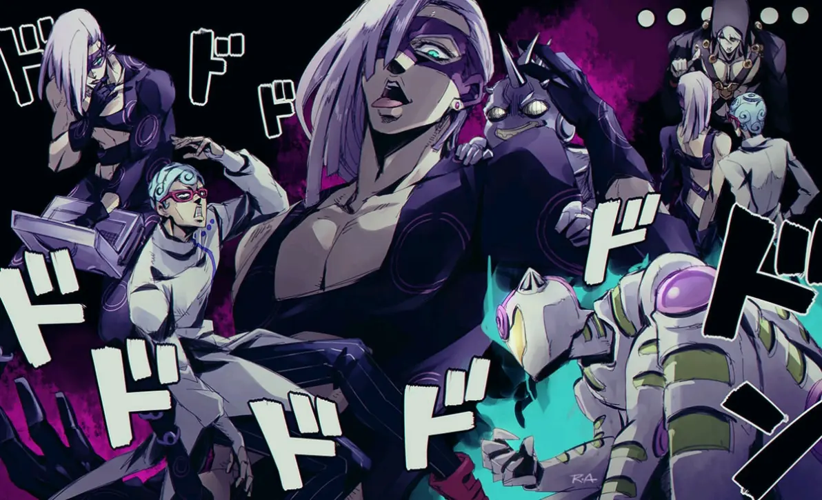 jojo第5部中关于暗杀组的壁纸