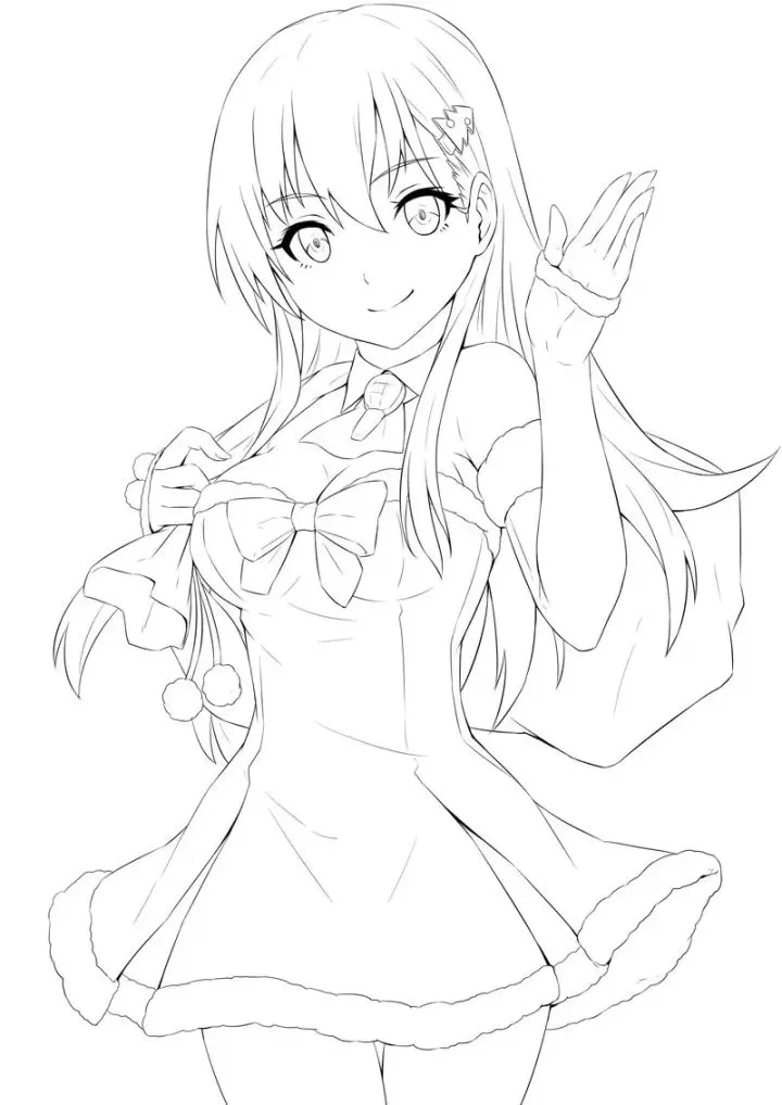 临摹素材 一组适合新手临摹的线稿 拿走不谢 哔哩哔哩