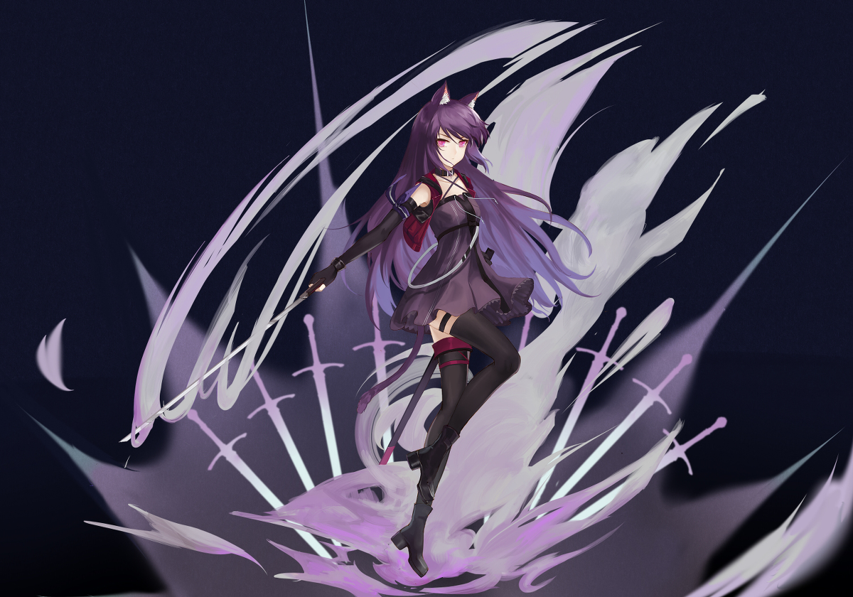 【明日方舟】插图.玫兰莎