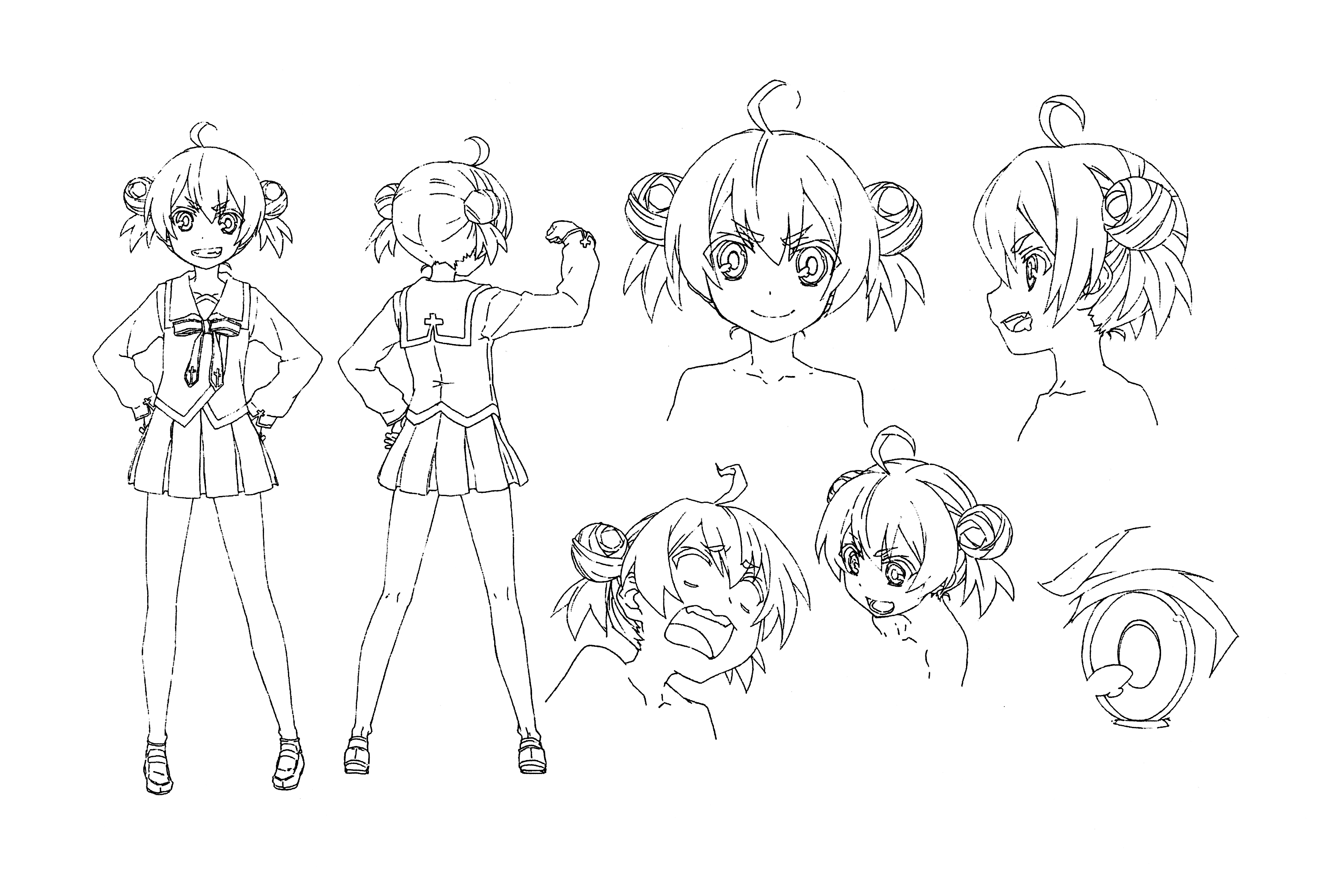 魔法少女伊莉雅 作画资料(下)