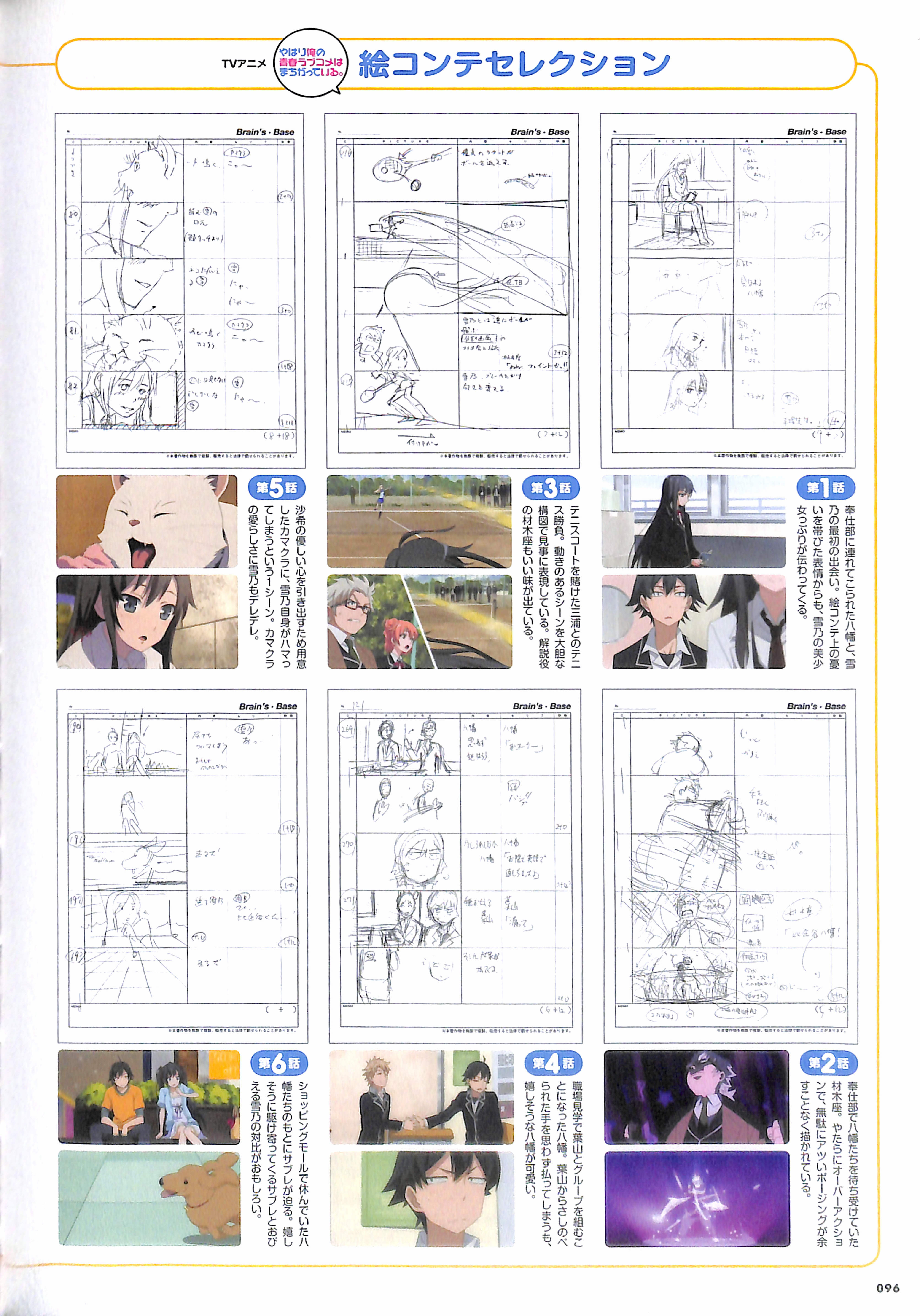 【画集】《我的青春恋爱物语果然有问题》第一季FanBook