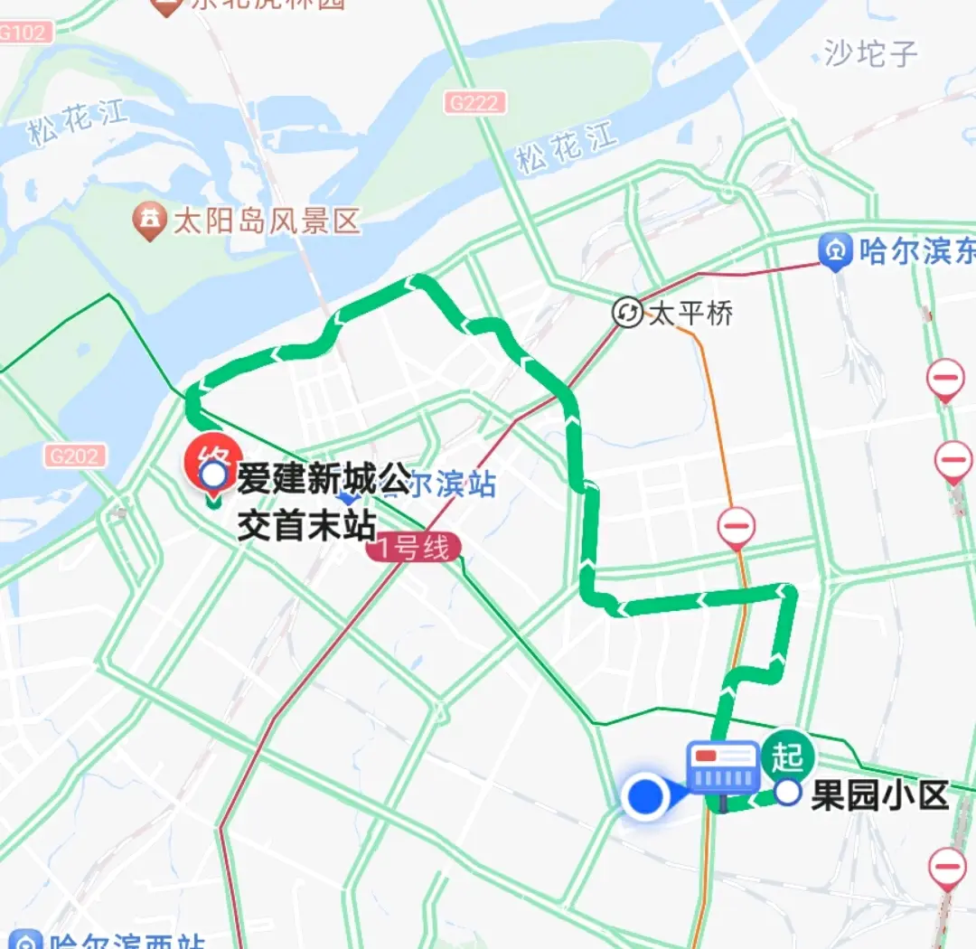 哈尔滨s12公交车路线图图片