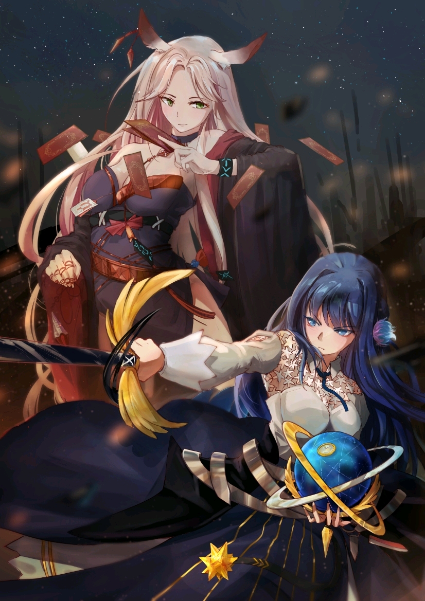 p站明日方舟图片搬运(远山)