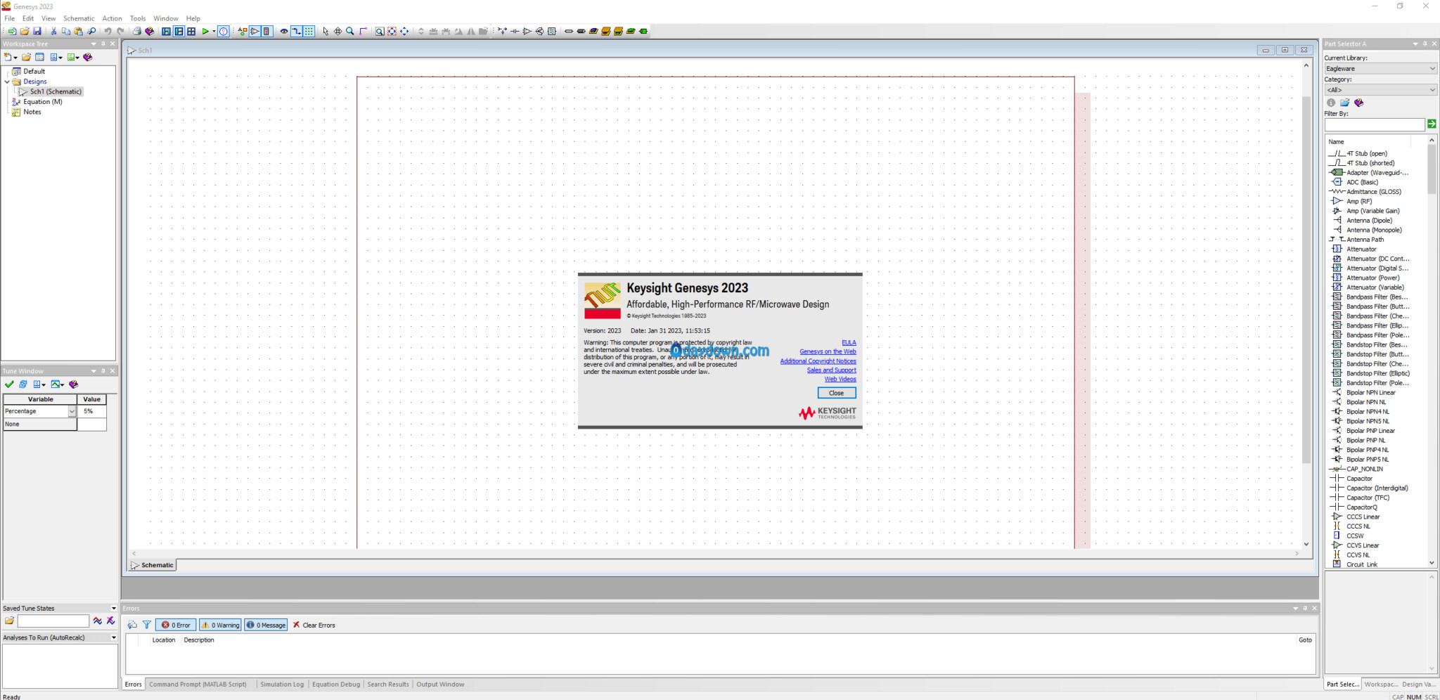 keysight PathWave RF Synthesis Genesys 2023 x64 哔哩哔哩