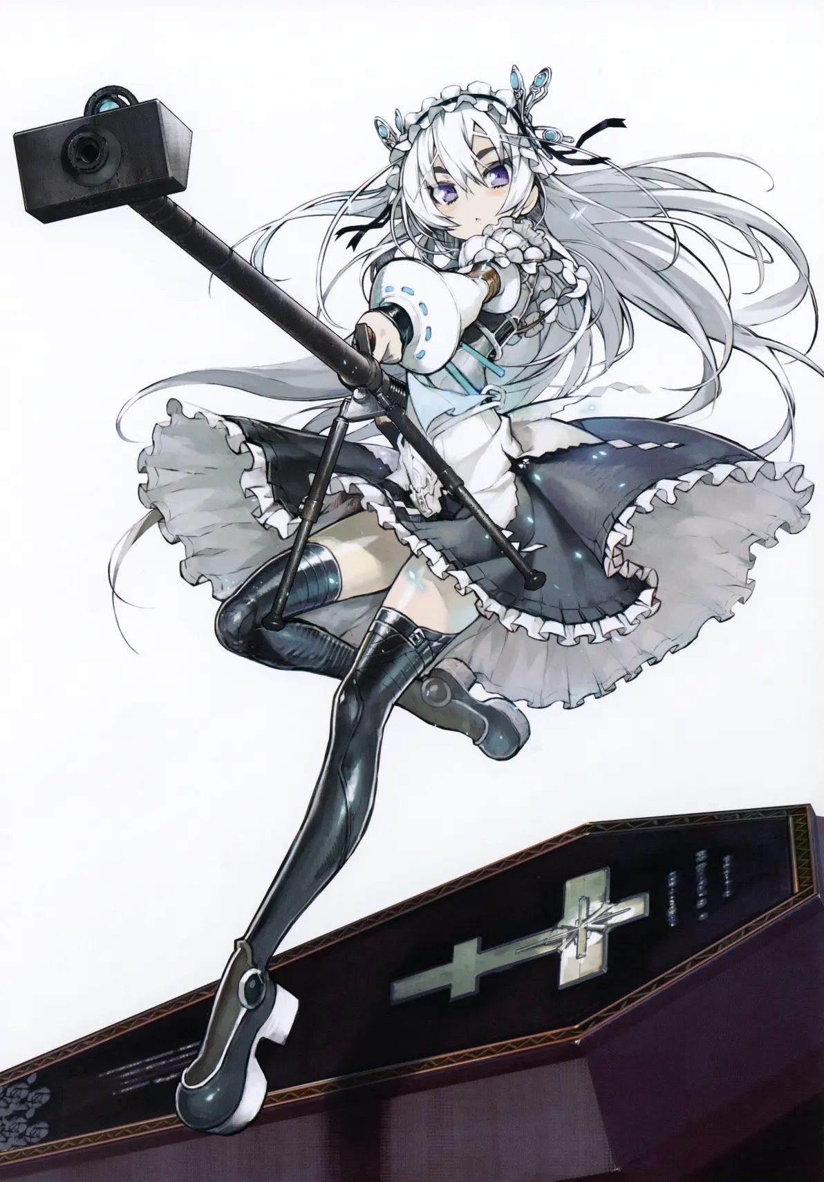 棺姬嘉依卡 なまにくatk 小说插画集