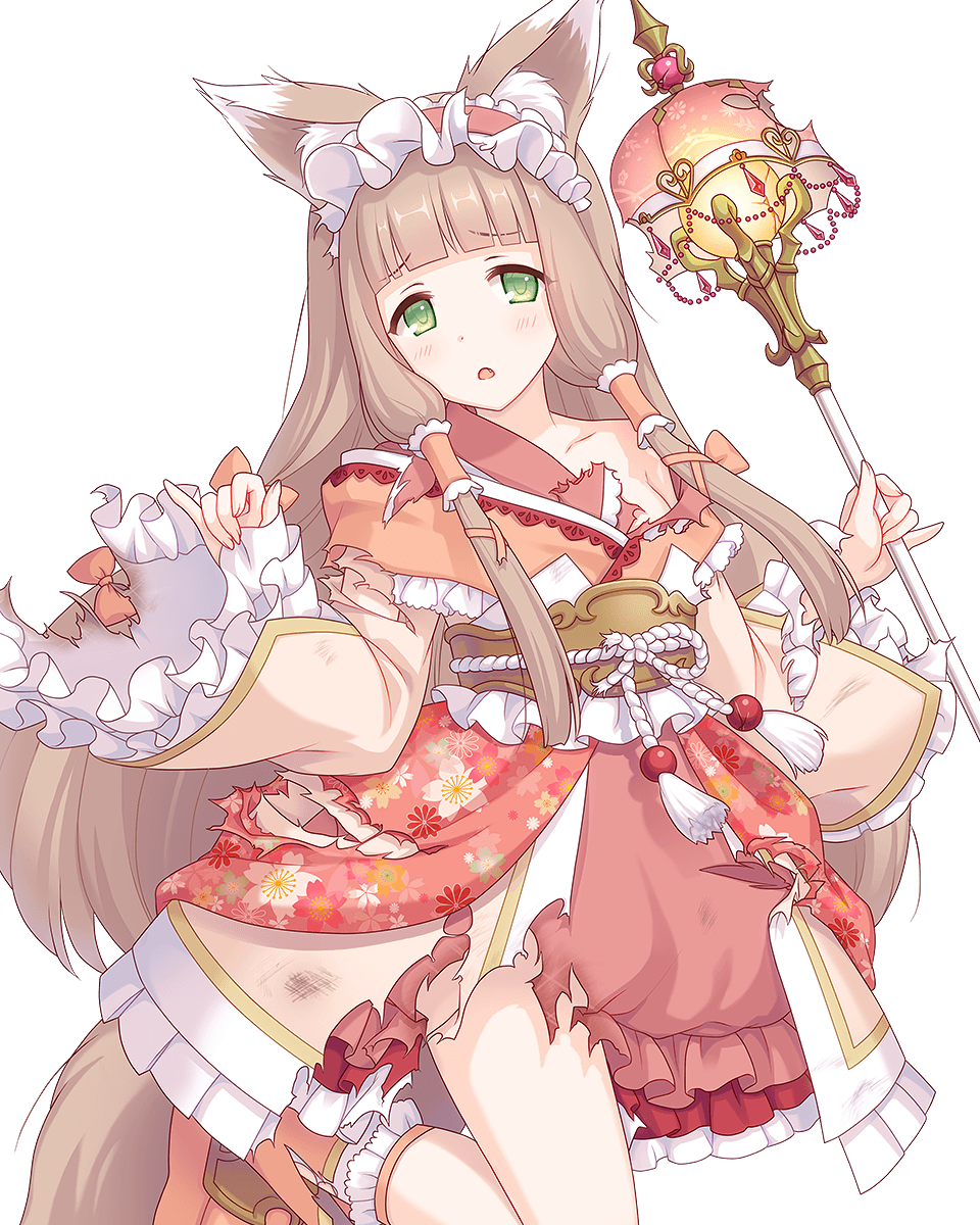 公主连结咕噜灵波真步之歌呆萌的