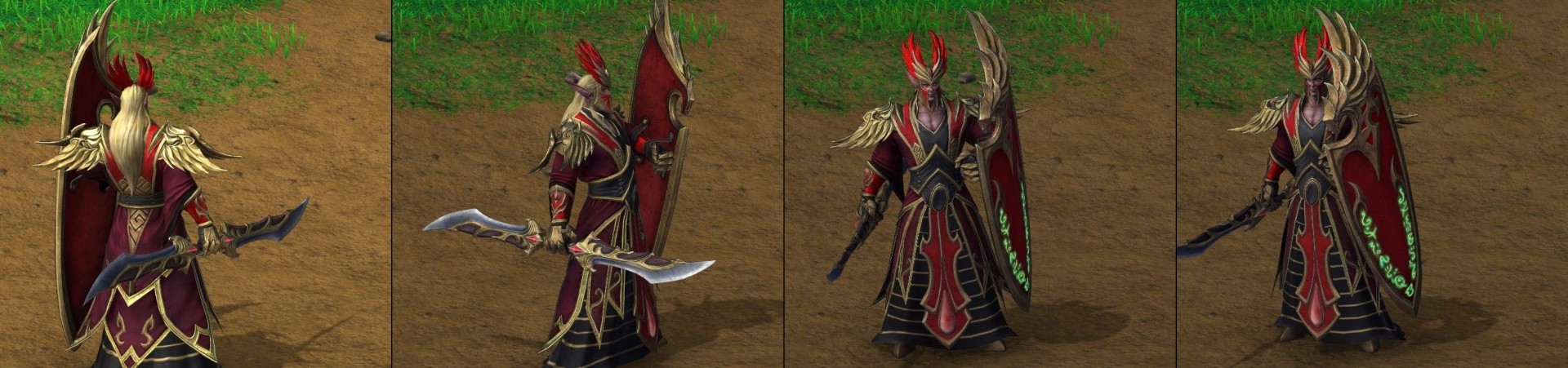 魔兽争霸3重置版人族模型