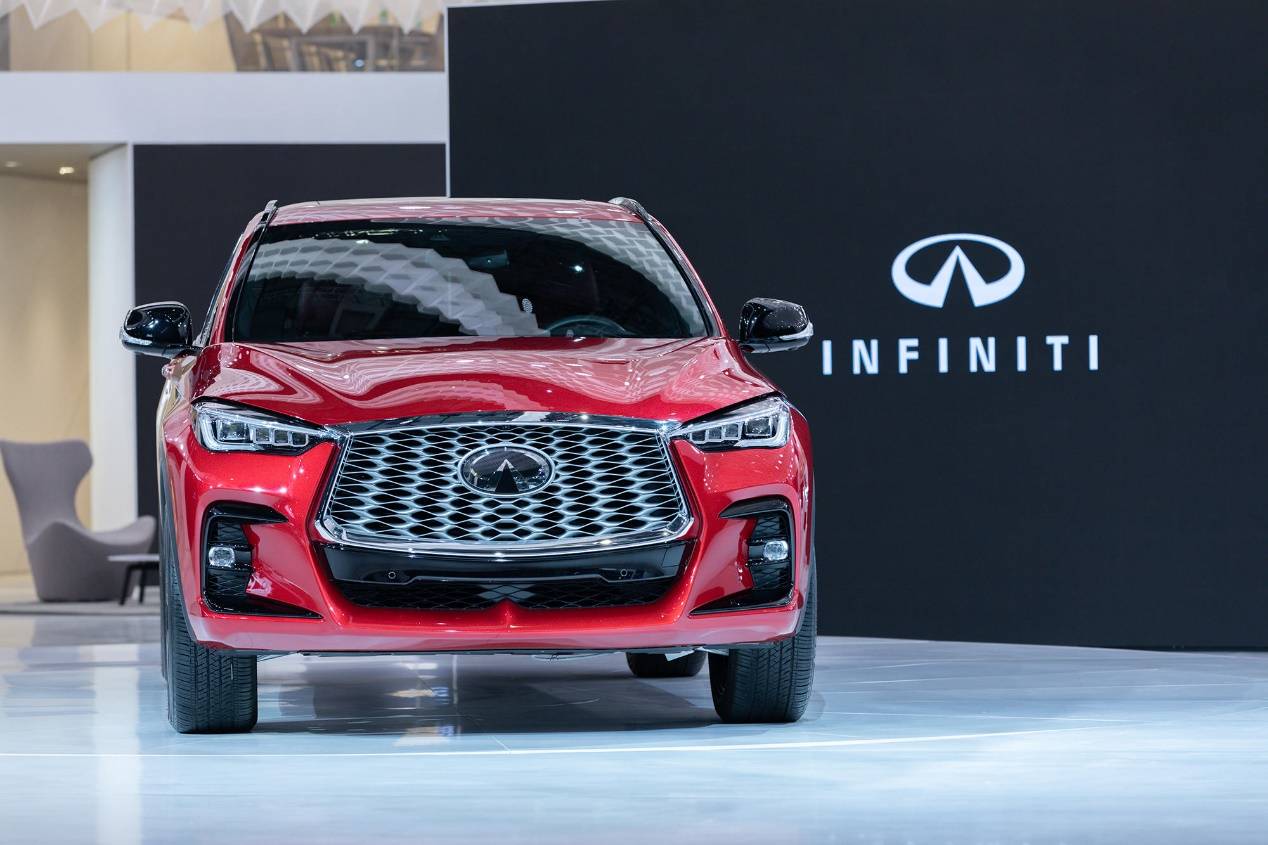 在刚刚过去的2021上海车展,英菲尼迪中国首秀的全新qx55车型,仅是从