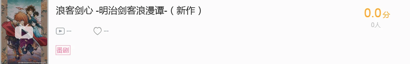 023年7月新番大陆版权分布"