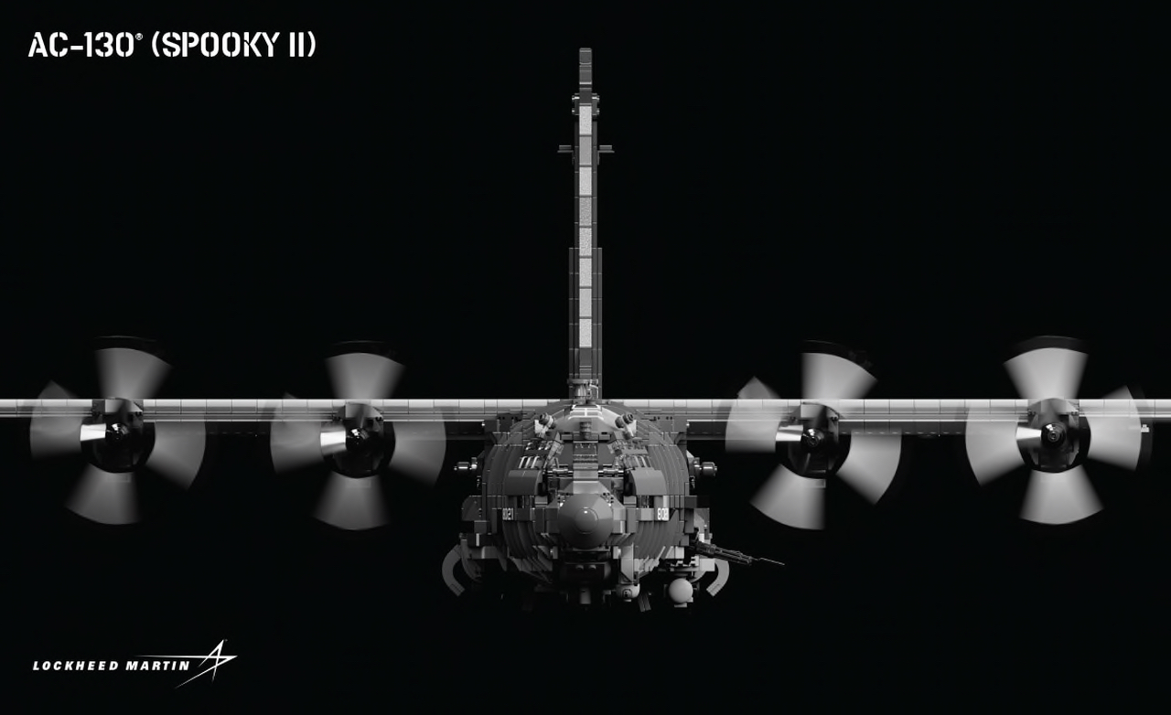 ac-130(spooky ii)-近距离空中支援武装机