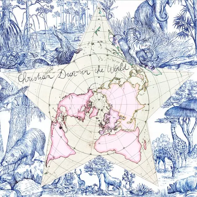 迪奥dior秋冬包大量采用扎染艺术 走向探险之旅 哔哩哔哩