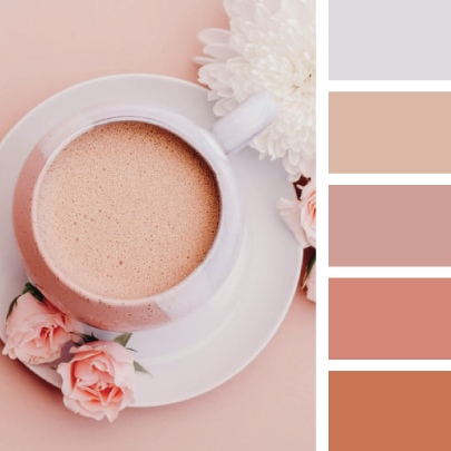 柔和色系40种配色超级实用